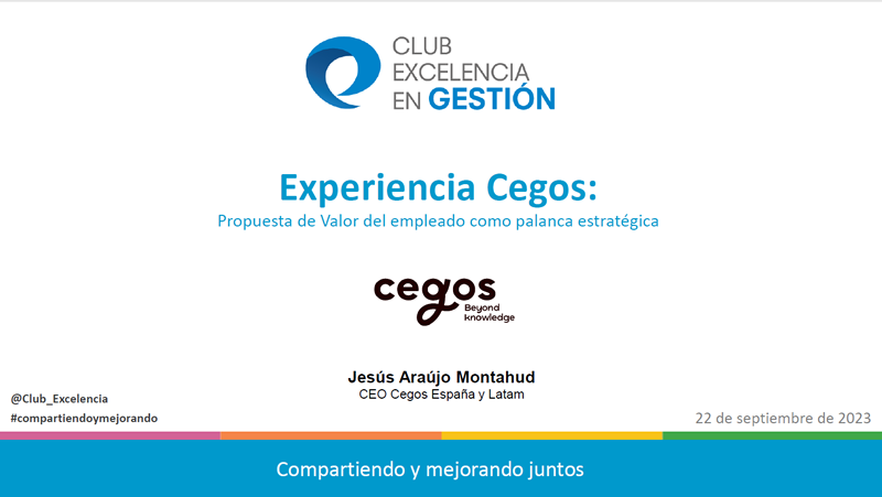 Encuentro con Expertos: El valor de los modelos basados en la experiencia del empleado