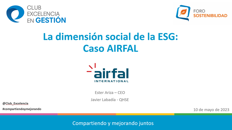 Foro de Sostenibilidad: La dimensión social de la sostenibilidad