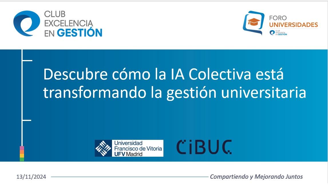 PPT CIBUC IA Colec
