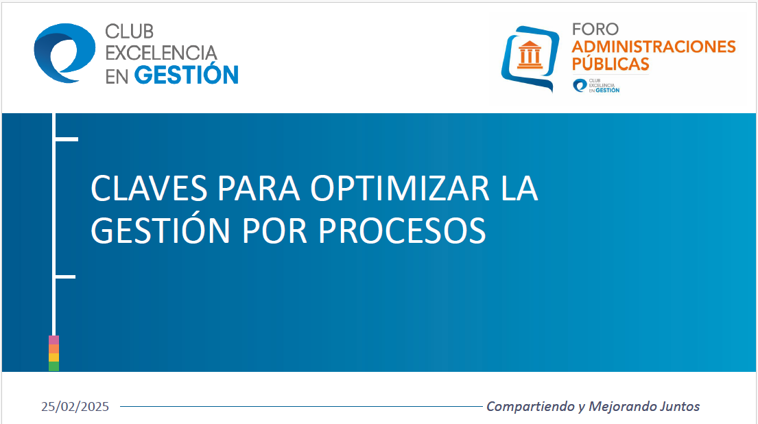 Claves para optimizar la gestión por procesos
