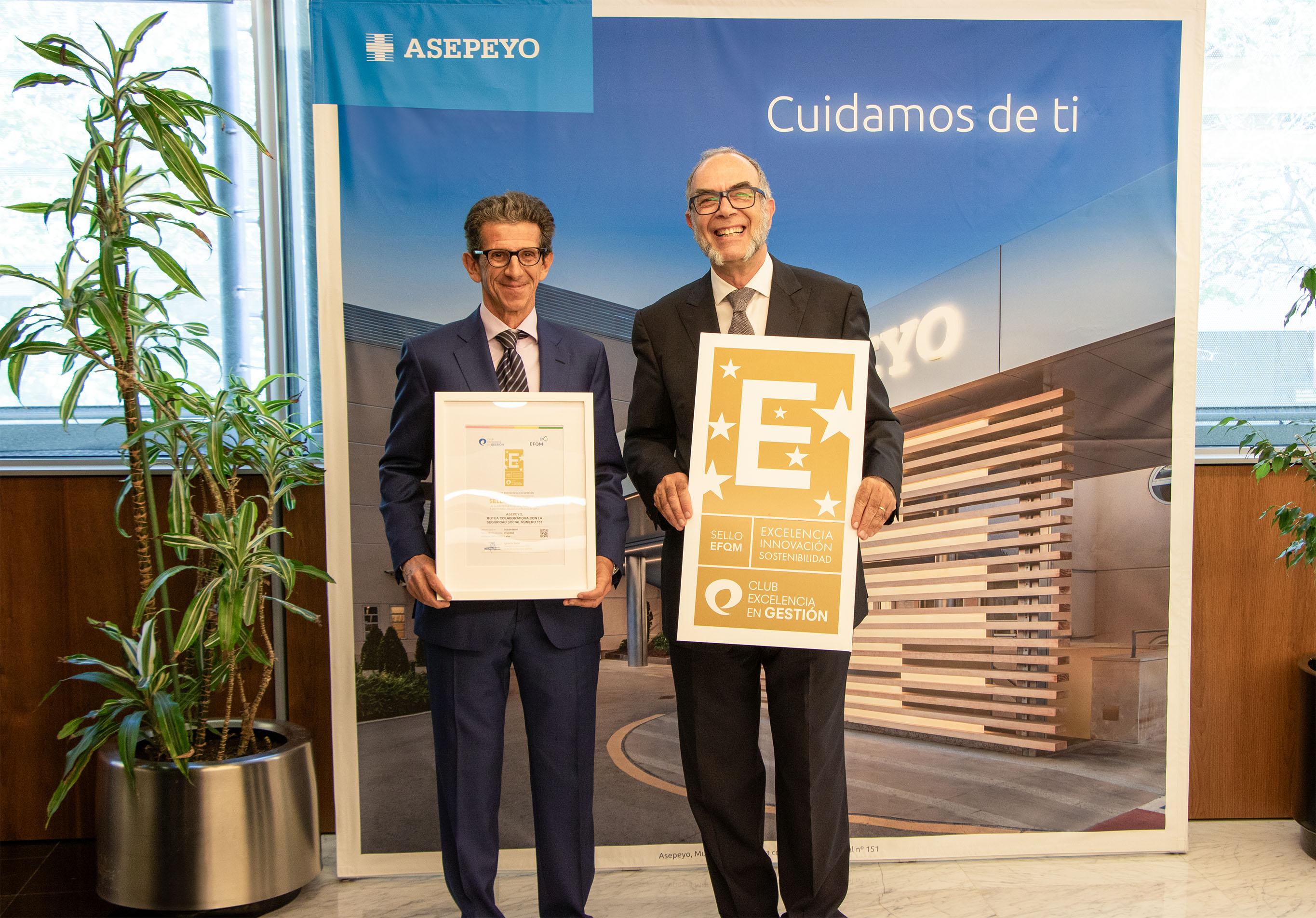 Entrega Sello EFQM 600 Asepeyo