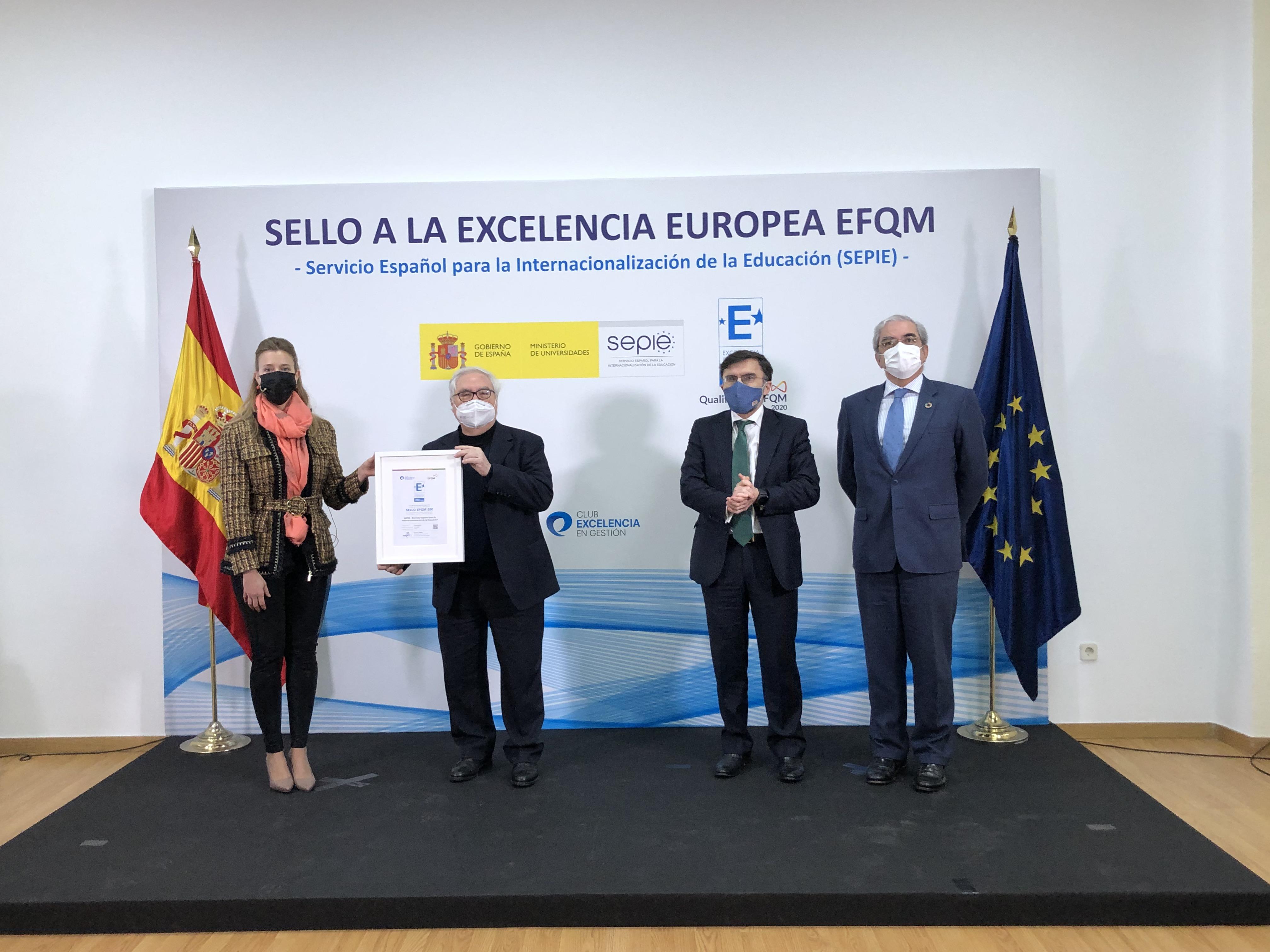 Entrega Sello SEPIE