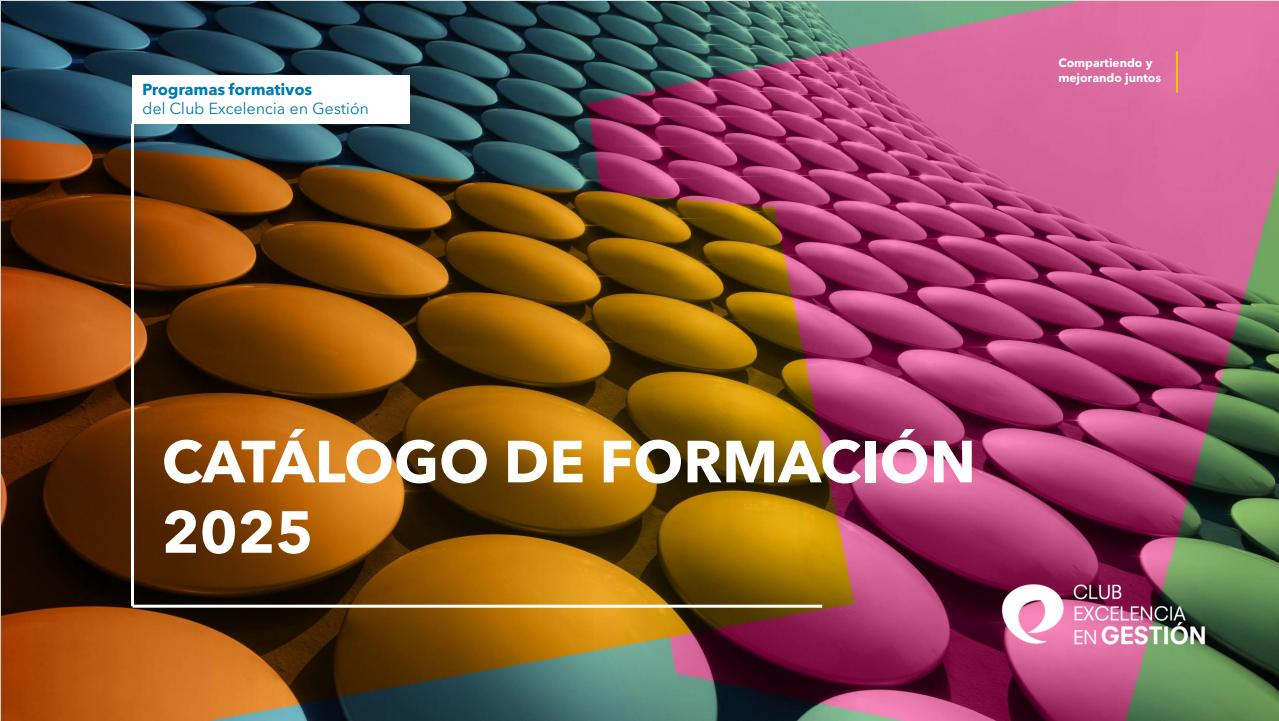 Portada catálogo de formación 25