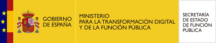 Ministerio para la Transformación Digital y de la Función Pública- Secretaría de estado de Función Pública Ministerio para la Transformación Digital y de la Función Pública- Secretaría de estado de Función Pública
