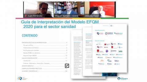 Aplicando la Guía de interpretación del Modelo EFQM 2020 para el sector sanidad