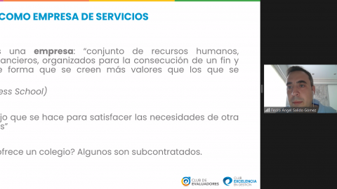 Webinar CEv - Claves para abordar con éxito una evaluación en un colegio