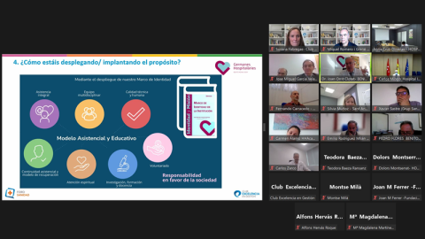 Sesión de Benchmarking: Propósito y Misión en organizaciones sanitarias
