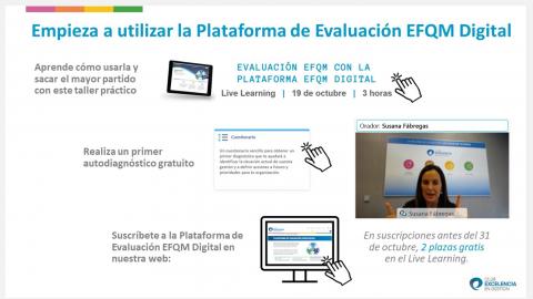 Webinar: El Modelo EFQM y la Plataforma de Evaluación EFQM Digital