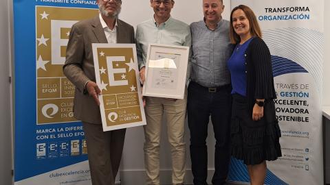 entrega Sello EFQM Colegio Salliver 2024
