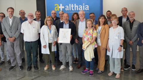Fundación Althaia mejora su puntuación y recibe el Sello EFQM 500