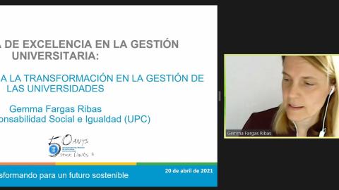 Jornada de Excelencia - Gemma Fargas