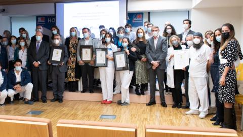 Entrega Sello EFQM Hospital Villalba 2022