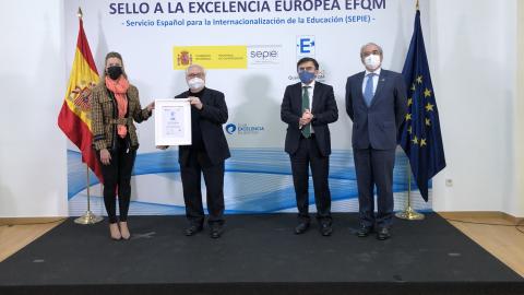 Entrega Sello SEPIE 