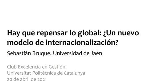 Jornada de Excelencia - Sebastián Bruque