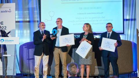 Finalistas y premiado BBPP 2022 sanidad