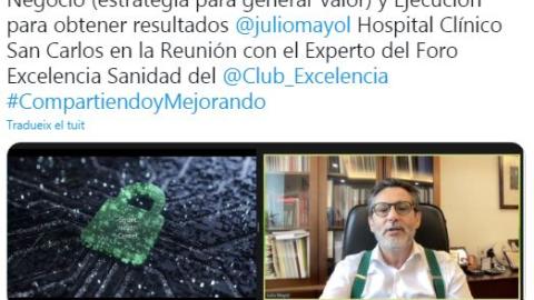 Reunión con el Experto: La innovación en Sanidad, nuevos proyectos